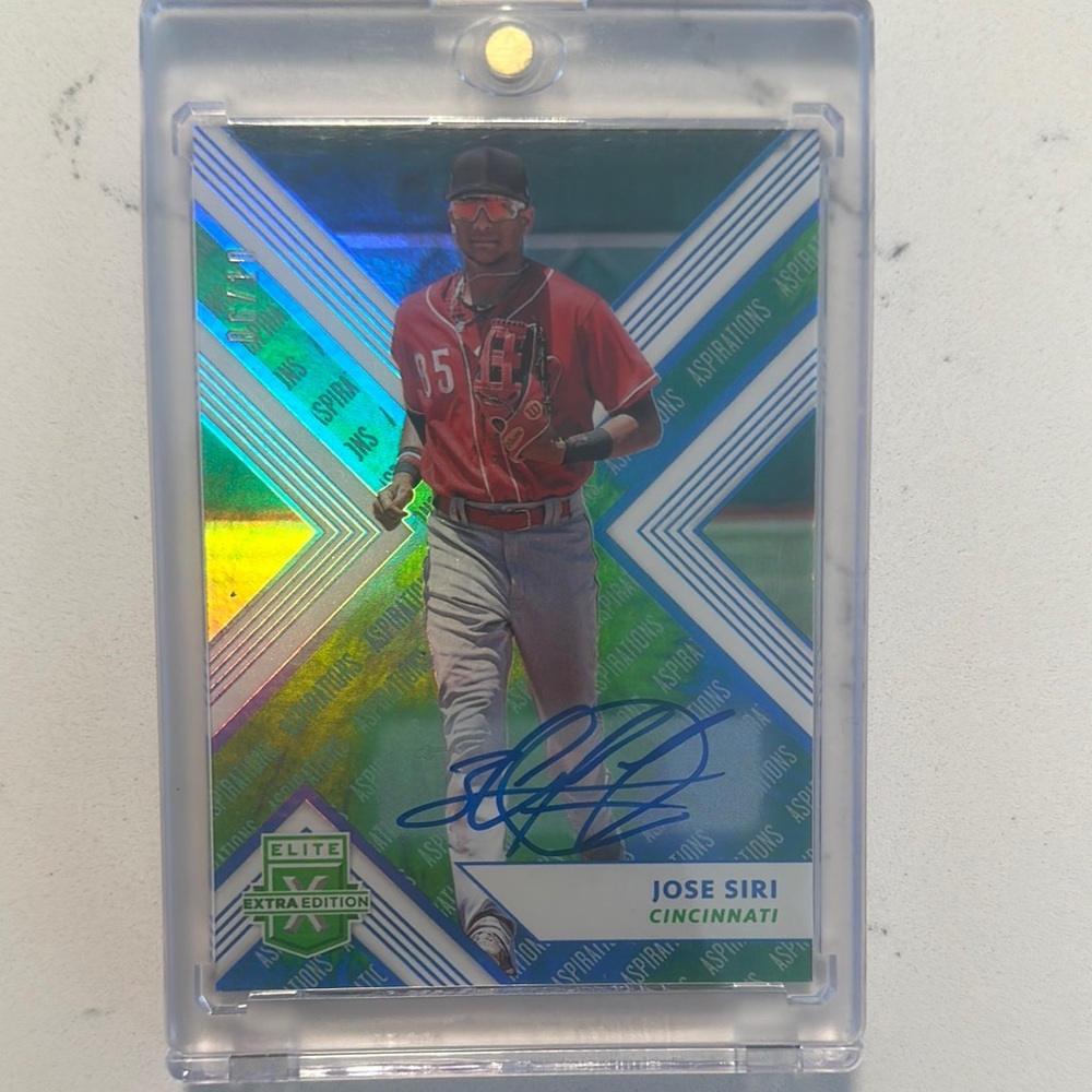 Jose Siri Cincinnati Baseball Card